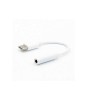 Cablu adaptor USB Type C tata - Jack 3.5 mm mama STEREO 11cm Well