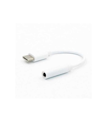 Cablu adaptor USB Type C tata - Jack 3.5 mm mama STEREO 11cm Well foto