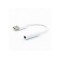 Cablu adaptor USB Type C tata - Jack 3.5 mm mama STEREO 11cm Well