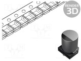 Condensator electrolitic Panasonic FN 560uF 35V SMD &Oslash;10x10mm