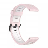 Curea pentru Samsung Galaxy Watch (46mm) / Gear S3, Huawei Watch GT / GT 2 / GT 2e / GT 2 Pro / GT 3 (46 mm) - Techsuit Watchband 22mm (W002) - Pink