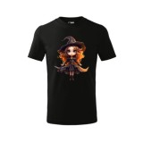 Tricou Personalizat Copii Halloween , Fetita Vrajitoare Dragalasa