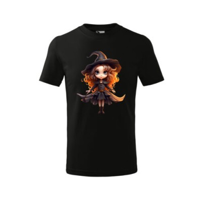 Tricou Personalizat Copii Halloween , Fetita Vrajitoare Dragalasa foto
