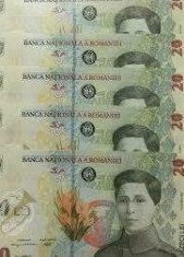 Bacnote 20lei cu Ecaterina Teodoriu