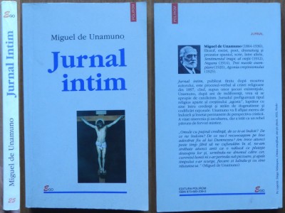 Miguel de Unamuno , Jurnal intim , 1999 foto