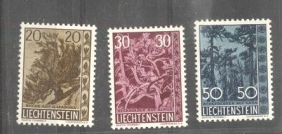 Liechtenstein 1960 Trees, MNH M.308 foto