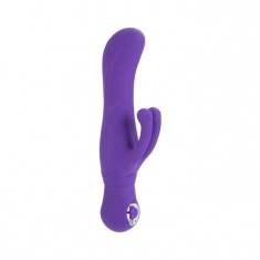 Vibrator Rabbit Posh Silicone Double Mov foto