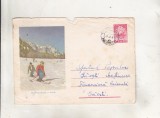 bnk ip Intreg postal 1959 - Pe muntii Bucegi cu skiurile