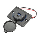 Incarcator auto dublu 12-24V cu USB-C PD si USB QC3.0 Breckner