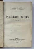 PREMIERES POESIES 1829- 1855 par ALFRED DE MUSSET , 1867, PREZINTA URME DE UZURA