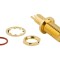Conector SMA mamă drept 50&Omega; THT