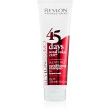 Revlon Professional Revlonissimo Color Care 2 &icirc;n 1 șampon și balsam pentru păr roșcat fără sulfat 275 ml