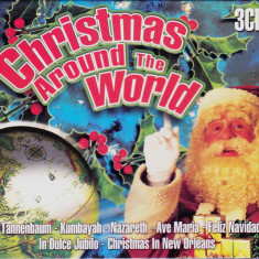 CD Colinde: Christmas Arround the World ( 3 CD-uri in stare f. buna, ca noi )