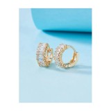 Cumpara ieftin Cercei Eleganti Aurii rotunzi