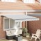 vidaXL Cadru de copertină Manual Antracit 3,5 x 2,5 m