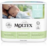 Moltex Pure &amp; Nature Newborn Size 1 scutece ECO de unică folosință 2 - 5 kg 22 buc
