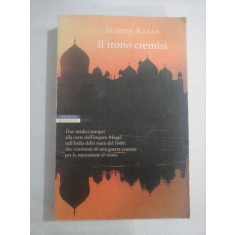 IL TRONO CREMISI (romanzo) - Sudhir KAKAR