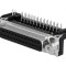 Conector D-Sub 25 Pin Mamă 90&deg; THT UNC 4-40