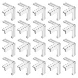 Cumpara ieftin Set protectii pentru colturi din silicon, pentru mobila, masa, dulap, birou, pat, protectie pentru copii, lipire cu adeziv, impermeabile, 3mm grosime,