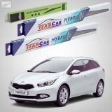 Cumpara ieftin Ștergătoare Kia Ceed II SW JD 2012-prezent | Set Față și Spate Hibrid &ndash; TeamCar&reg;