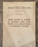 Diverse probleme in legatura cu raporturile dintre banca de stat a R. P. R., bancile speciale si organizatiile socialiste