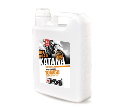 Ulei motor 4T Ipone Katana 10W50 Off-Road 100% Sintetic 4L foto