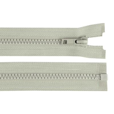 Fermoar plastic detasabil Crisalida, lungime 85 cm, Taupe foto