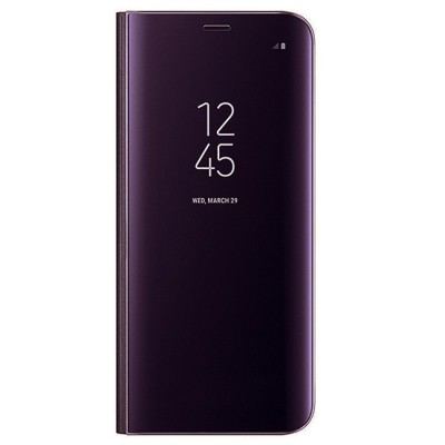 Husa HUAWEI P30 - Flip Wallet Clear (Violet) Blister foto