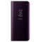 Husa SAMSUNG Galaxy S10 - Flip Wallet Clear (Violet) Blister