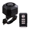 Alarma anti furt pentru biciclete si motociclete 110 db, JustZEN&trade; KSSF32R, reincarcabila, senzor de vibratii ajustabil, impermeabila IP55, telecomanda