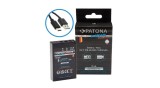 Baterie PATONA Platinum cu intrare USB-C pentru Olympus BLS5, BLS-5, E-P3, E-PL2, PEN E-PL3, E-PM1