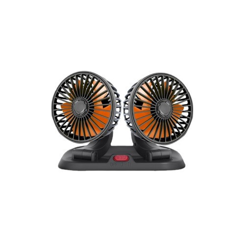 Ventilator auto dublu cu mufa USB 5V Cod: FS-1308