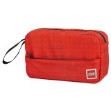 Geanta de toaleta LEGO Brick rosie, compacta, pentru calatorii