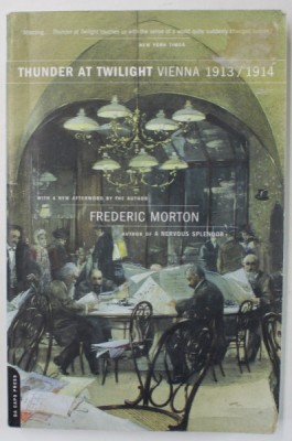 THUNDER AT TWILIGHT , VIENNE 1913 / 1914 by FREDERIC MORTON , 2001 , PREZINTA SUBLINIERI SI URME DE UZURA foto