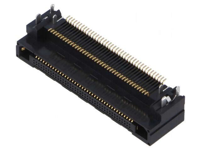 Conector PCB-PCB mamă 80 pini 0,8mm H: 9,5mm FX18 aurit SMT