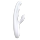 Vibrator Rosy Sliding Milky Alb