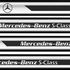 Set protectii praguri CROM - Mercedes-Benz S-Class