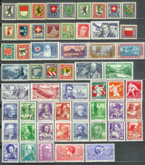 ELVETIA-1924-1937-PRO JUVENTUTE-MNH foto