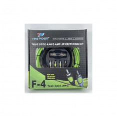 Set cablu+siguranta pentru subwoofer PROFESIONAL Cod:F4-4G