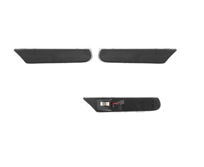Set lampa semnalizare laterala PORSCHE 911 (996), 10.1997-08.2005; BOXSTER (986), 09.1996-11.2004, dynamic indicator; LED; fumuriu; TUNING, foto