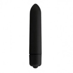 Vibratoare glont sau ou - Loving Joy Glont Vibrator Maxy cu 7 Viteze - Negru foto