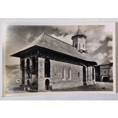 MANASTIREA MOLDOVITA , SEC. XVI , FOTOGRAFIE TIP CARTE POSTALA , INTERBELICA