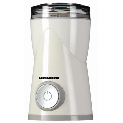 Rasnita de cafea Heinner, 150 W, 50 g, carcasa plastic, Alb foto