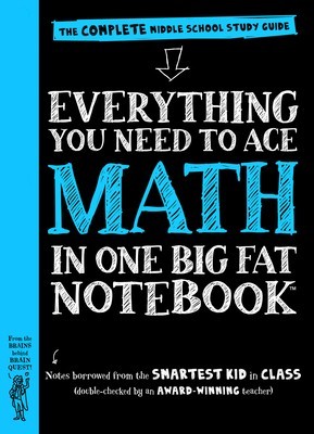 Everything You Need to Ace Math in One Big Fat Notebook: The Complete Middle School Study Guide foto