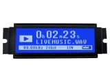 'Afișaj grafic LCD albastru de &icirc;naltă calitate'
