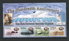 Papua New Guinea 2003 MNH -Mi. 1012-15 - A 100-a aniversare a zborului motorizat foto