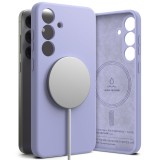 Husa pentru samsung galaxy s25 plus - ringke silicone magnetic magsafe - lavender