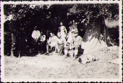 HST M216 Poză v&amp;acirc;nători anii 1930 Transilvania foto