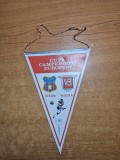 fanion steaua bucuresti - vejle b.k. - in cupa campionilor europeni - 2 octombrie 1985