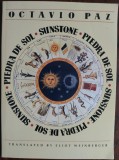Cumpara ieftin OCTAVIO PAZ - SUNSTONE / PIEDRA DE SOL (editie bilingva spaniola/engleza) [1991]